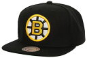 【送料無料】 ミッチェル&ネス レディース 帽子 アクセサリー Mitchell & Ness Adult Boston Bruins Conference P...