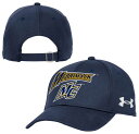 【送料無料】 アンダーアーマー レディース 帽子 アクセサリー Under Armour Adult Merrimack Warriors Navy Adjus...