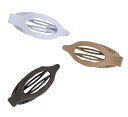【送料無料】 キャリー レディース ヘアアクセサリー アクセサリー CALIA Flat Claw Clips 3-Pack Purple/Brown Mult...