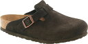 【送料無料】 ビルケンシュトック レディース スニーカー シューズ Birkenstock Women's Boston Soft Footbed Clogs Mocha