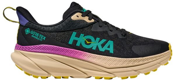 【サイズ交換無料】 ホカオネオネ メンズ シューズ スニーカー ランニングシューズ Black/Oatmeal 【送料無料】 ホカオネオネ メンズ スニーカー ランニングシューズ シューズ HOKA Men's Challenger 7 GTX Trail Running Shoes Black/Oatmeal