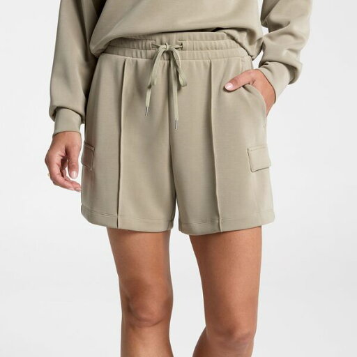 【送料無料】 キャリー レディース カジュアルパンツ ボトムス CALIA Women's Sandwash Cargo Shorts Ground Fennel 【送料無料】 キャリー レディース カジュアルパンツ ボトムス CALIA Women's Sandwash Cargo Shorts Ground Fennel
