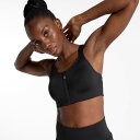 【送料無料】 キャリー レディース ブラジャー アンダーウェア CALIA Women's Go All Out Zip Front Bra Pure Blac...