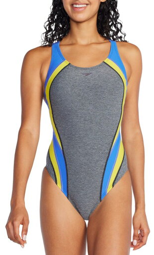 【送料無料】 スピード レディース 上下セット 水着 Speedo Women's Heather Quantum Fusion One Piece Swimsuit Jet Black 【送料無料】 スピード レディース 上下セット 水着 Speedo Women's Heather Quantum Fusion One Piece Swimsuit Jet Black