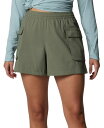 【送料無料】 コロンビア レディース ハーフパンツ・ショーツ ボトムス Columbia Women's Wild Cast Shorts Cypress