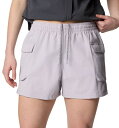 【送料無料】 コロンビア レディース ハーフパンツ・ショーツ ボトムス Columbia Women's Wild Cast Shorts Lavender P...