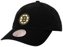 【送料無料】 ミッチェル&ネス レディース 帽子 アクセサリー Mitchell & Ness Adult Boston Bruins Primary Logo...