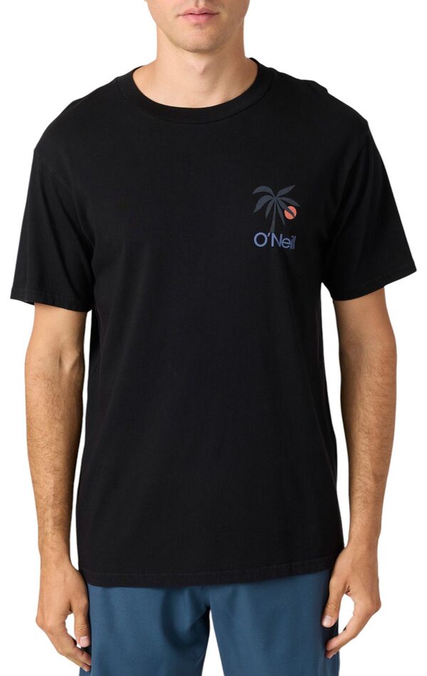 【送料無料】 オニール メンズ Tシャツ トップス O'Neill Men's OG Dusk Short Sleeve Graphic T-Shirt Black