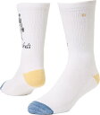 【送料無料】 トラビスマヒュー メンズ 靴下 アンダーウェア TravisMathew Adult Lost Buckets Golf Crew Socks White