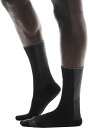 【送料無料】 オンジー メンズ 靴下 アンダーウェア On Adult Performance Run High Sock Black/Eclipse
