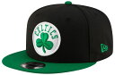 【送料無料】 ニューエラ レディース 帽子 アクセサリー New Era Adult Boston Celtics Black 2 Tone 9Fifty Ad...