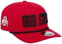 【送料無料】 ニューエラ レディース 帽子 アクセサリー New Era Adult Ohio State Buckeyes Red 9Seventy Adju...