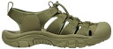 【送料無料】 キーン メンズ サンダル シューズ KEEN Men's Newport H2 Sandals Monochrome/Olive Drab