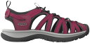 【送料無料】 キーン レディース スニーカー シューズ KEEN Women's Whisper Sandals Beaujolais/Black
