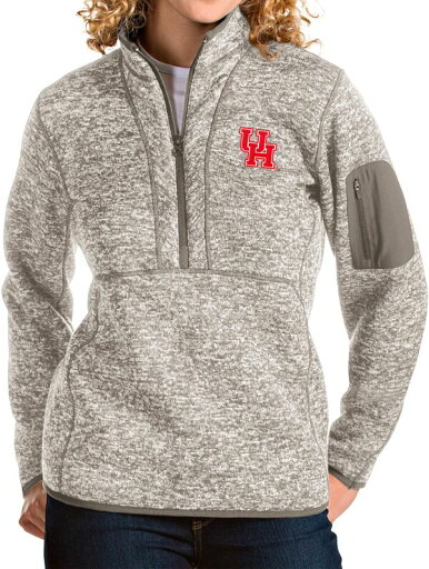 【送料無料】 アンティグア レディース ジャケット・ブルゾン アウター Antigua Women's Houston Cougars Oatmeal Fortune Pullover Jacket 【送料無料】 アンティグア レディース ジャケット・ブルゾン アウター Antigua Women's Houston Cougars Oatmeal Fortune Pullover Jacket