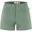 【送料無料】 フェールラーベン レディース ハーフパンツ・ショーツ ボトムス Fjallraven Women's High Coast Lite Short Patina Green