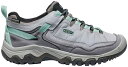 【送料無料】 キーン レディース スニーカー シューズ KEEN Women's Targhee IV Waterproof Hiking Shoes Alloy/Granite Green
