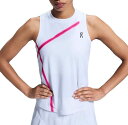 【送料無料】 オンジー レディース タンクトップ トップス On Women's Court Tennis Tank Top White