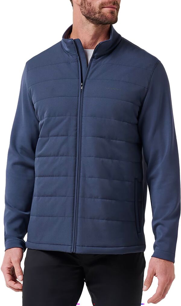 【送料無料】 トラビスマヒュー メンズ ジャケット・ブルゾン アウター TravisMathew Men's Point of Sail Golf Jacket Mood Indigo