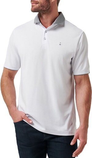 【送料無料】 トラビスマヒュー メンズ ポロシャツ トップス TravisMathew Men's Reservation Number Golf Polo White 【送料無料】 トラビスマヒュー メンズ ポロシャツ トップス TravisMathew Men's Reservation Number Golf Polo White