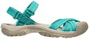 【送料無料】 キーン レディース スニーカー シューズ Keen Women's Bali Strap Sandal Bright Aqua