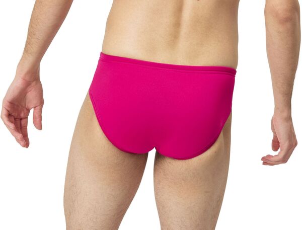 【送料無料】 スピード メンズ ハーフパンツ・ショーツ 水着 Speedo Men's Solid One Swim Briefs Magenta Haze