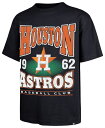 【送料無料】 フォーティーセブン メンズ Tシャツ トップス '47 Adult Houston Astros Navy Rockem Foundation T-Shirt