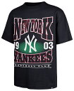 【送料無料】 フォーティーセブン レディース Tシャツ トップス '47 Adult New York Yankees Navy Rockem Foundation T-Shirt