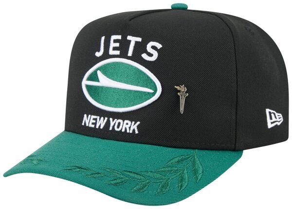 【送料無料】 ニューエラ メンズ 帽子 アクセサリー New Era Adult New York Jets 2025 NFL Draft Green 59Fifty Fitted Hat
