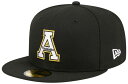 【送料無料】 ニューエラ レディース 帽子 アクセサリー New Era Adult Appalachian State Mountaineers Black ...