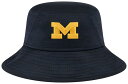 【送料無料】 ニューエラ レディース 帽子 アクセサリー New Era Adult Michigan Wolverines Navy Digi Bucket ...