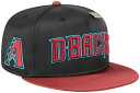 【送料無料】 ニューエラ レディース 帽子 アクセサリー New Era Adult Arizona Diamondbacks Black Satin 59Fi...