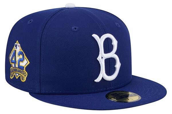 ̵ ˥塼 ǥ ˹ ꡼ New Era Adult Los Angeles Dodgers Royal Jackie Robi...
