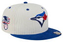 【送料無料】 ニューエラ レディース 帽子 アクセサリー New Era Adult Toronto Blue Jays Cream 2Tone Corduro...