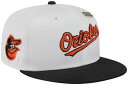 【送料無料】 ニューエラ レディース 帽子 アクセサリー New Era Adult Baltimore Orioles White Satin 59Fifty...