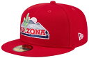 【送料無料】 ニューエラ メンズ 帽子 アクセサリー New Era Adult Arizona Wildcats Red Cactus 59Fifty Fit...