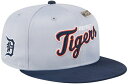 【送料無料】 ニューエラ メンズ 帽子 アクセサリー New Era Adult Detroit Tigers Grey Satin 59Fifty Fitted Hat(4)