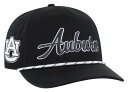 【送料無料】 フォーティーセブン メンズ 帽子 アクセサリー '47 Adult Auburn Tigers Black Overhand Hitch Adjustable Hat(4)