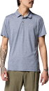 【送料無料】 コロンビア メンズ ポロシャツ トップス Columbia Men's Tech Trail Utility Polo Collegiate Na...
