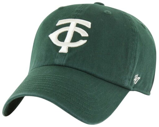 【送料無料】 フォーティーセブン レディース 帽子 アクセサリー '47 Adult Minnesota Twins Green Logo Clean Up Adjustable Hat 【送料無料】 フォーティーセブン レディース 帽子 アクセサリー '47 Adult Minnesota Twins Green Logo Clean Up Adjustable Hat