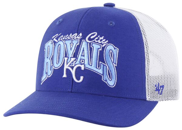 楽天ReVida 楽天市場店【送料無料】 フォーティーセブン レディース 帽子 アクセサリー '47 Adult Kansas City Royals Royal Keystone Trucker Adjustable Hat