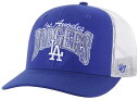 【送料無料】 フォーティーセブン メンズ 帽子 アクセサリー '47 Adult Los Angeles Dodgers Royal Keystone Trucker Adjustable Hat(4)