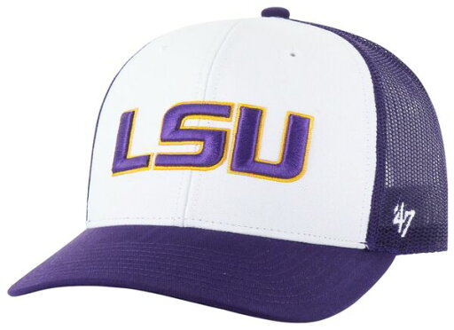 【送料無料】 フォーティーセブン レディース 帽子 アクセサリー '47 Adult LSU Tigers Purple Freshman Trucker Adjustable Hat 【送料無料】 フォーティーセブン レディース 帽子 アクセサリー '47 Adult LSU Tigers Purple Freshman Trucker Adjustable Hat