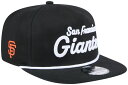 【送料無料】 ニューエラ レディース 帽子 アクセサリー New Era Adult San Francisco Giants Black Team Text ...