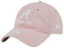 【送料無料】 ニューエラ レディース 帽子 アクセサリー New Era Women's Alabama Crimson Tide Pink Preppy 9T...