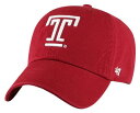 【送料無料】 フォーティーセブン レディース 帽子 アクセサリー '47 Adult Temple Owls Razor Red Clean Up Adjust...