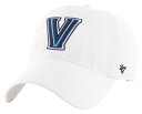 【送料無料】 フォーティーセブン レディース 帽子 アクセサリー '47 Adult Villanova Wildcats White Clean Up Adj...