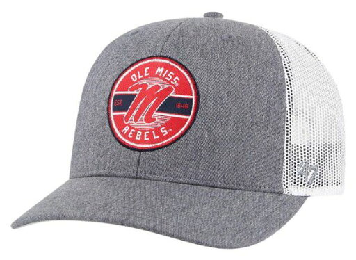 【送料無料】 フォーティーセブン レディース 帽子 アクセサリー '47 Adult Ole Miss Rebels 2025 City Connect Hash Mark Adjustable Trucker Hat 【送料無料】 フォーティーセブン レディース 帽子 アクセサリー '47 Adult Ole Miss Rebels 2025 City Connect Hash Mark Adjustable Trucker Hat