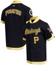 【送料無料】 プロスタンダード メンズ ジャケット・ブルゾン アウター Pro Standard Men's Pittsburgh Pirates Black Warmup Jacket