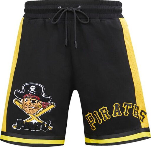 【送料無料】 プロスタンダード メンズ ハーフパンツ・ショーツ ボトムス Pro Standard Men's Pittsburgh Pirates Black Retro Shorts 【送料無料】 プロスタンダード メンズ ハーフパンツ・ショーツ ボトムス Pro Standard Men's Pittsburgh Pirates Black Retro Shorts